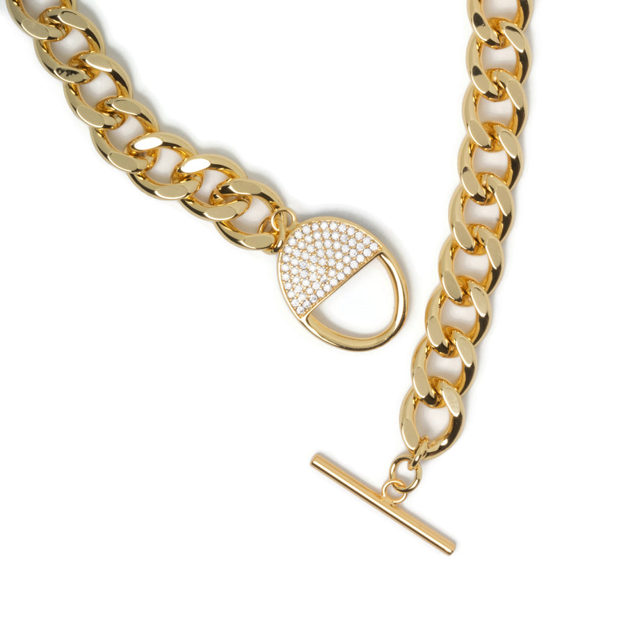 Double-Sided Cuban Chain Necklace