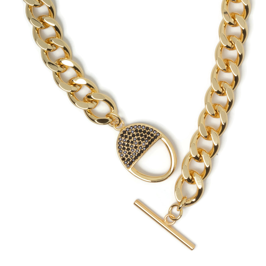 Double-Sided Cuban Chain Necklace