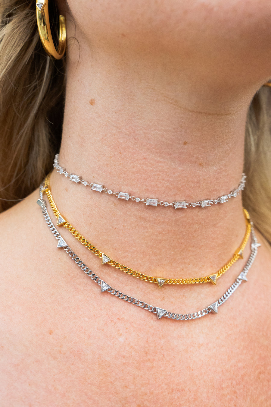 Trillion Necklace