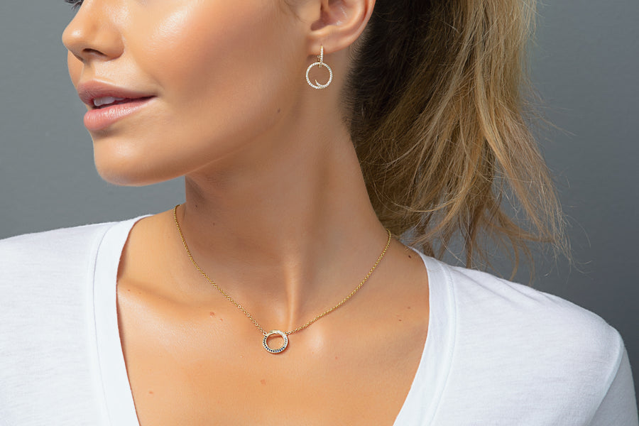 Spiral Pendant Necklace